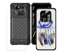 BMPNLSZ Coque pour Ulefone RugOne Xever 7 (6,67"), Silicone TPU Cover Bumper Housse Étui Case + Film Protecteur Verre trempé écran - LH86