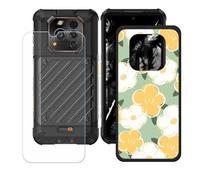 BMPNLSZ Coque pour Ulefone RugOne Xever 7 (6,67"), Silicone TPU Cover Bumper Housse Étui Case + Film Protecteur Verre trempé écran - LH89