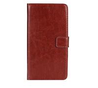 BMPNLSZ Housse pour Doogee S41 Max, [ Emplacements pour Cartes et Monnaie] PU Cuir Etui Portefeuille avec à Rabat Coque Protection Case Shell Cover pour (5,5") - Brown-HZFM