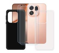 BMPNLSZ Noir + Propre Coque pour Oppo Find X9S + 2 Film écran