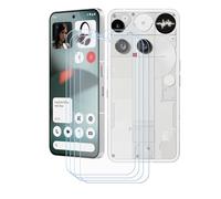 BMPNLSZ Verre Trempé Protecteur D'écran pour Nothing Phone 3 [4 pièces], sans Bulles, Anti Rayures, Anti-Empreinte [ 6,67 Pouces, 9H Dureté, ] Protecteur D'écran HD Film Protecteur.