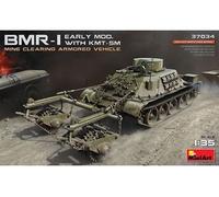 Bmr-1 Early Mod.with Kmt-5m - 1:35e - Miniart