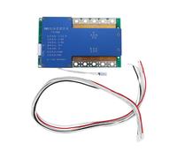 Bms 7S 24V 100A 18650 Batterie au Lithium Conseil Bms Equalizer Pcb TempéRature Protection Ceinture Ligne