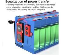 BMS Active Balancer with BT,3S Lithium Battery Equalizer with Bluetooth,BMS 1A Li-ION Lifepo4 Battery Voltage Balancer,Energy Vehicle Equalizer New