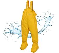 BMS Pantalon de Pluie BabyBuddy® avec Chaussons intégrés pour bébés à Quatre Pattes, idéal avec bavette pour bébés et Jeunes Enfants, 100% imperméable, certifié Oeko-Tex