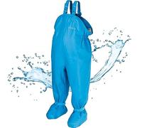 BMS Pantalon de Pluie BabyBuddy® avec Chaussons intégrés pour bébés à Quatre Pattes, idéal avec bavette pour bébés et Jeunes Enfants, 100% imperméable, certifié Oeko-Tex