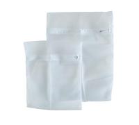 BMT Lot de 3 filets à linge pour lingerie et soutien-gorge avec fermeture éclair - Sacs à linge pour machine à laver - Set 25 x 30 cm et 30 x 40 cm