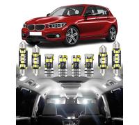 BMT xms Kit d'éclairage LED intérieur pour voiture - Remplacement pour BMW 1 Series F20 F21 Hatchback, éclairage intérieur blanc 6000K, 8 pièces