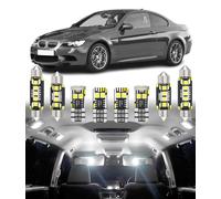 BMT xms Kit d'éclairage LED intérieur pour voiture - Remplacement pour BMW 3 Series E92 Coupe 2006-2013, éclairage intérieur blanc 6000K,18 pièces