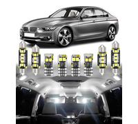BMT xms Kit d'éclairage LED intérieur pour voiture - Remplacement pour BMW 3 Series F30 316i 320i 320D 330D 2012-2015 Sedan, éclairage intérieur blanc 6000K, 8 pièces