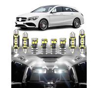 BMT xms Kit d'éclairage LED intérieur pour Voiture - Remplacement pour Mercedes Benz CLA-Class C117 2013-2018, éclairage intérieur Blanc 6000K, 14 pièces