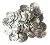 BMTick Lot de 5 tamis de pipe réutilisables et solides 15 mm pour pipe à tabac