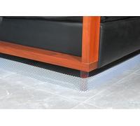 BMTick New Concept Bloqueur de canapé 914,4 x 7,6 cm, ne tombe pas, ne colle pas aux sols - Rouleau de maille unique pour dessous de canapé (914,4 x 7,6 cm), blanc