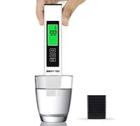 BMUT Testeur TDS 3 en 1 - Testeur numérique de qualité de l'eau et EC et température - Plage de mesure 0 à 9999 ppm - Pour eau, plantes, eau potable, aquariums, etc