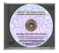 BMV Quantum Subliminal CD Body Mind Spirit Balance (Ultrasonic Subliminal Series)