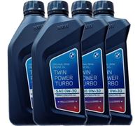 BMW 0W30 BMW SAE 0W-30 TWINPOWER TURBO LL-04 4L PACK OIL
