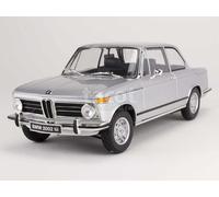 Modèle réduit de voiture - KYOSHO - BMW 2002 TII 1972 - Argent - Intérieur - 1:18