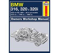 BMW 316, 320 & 320i (4-cyl)(75 - Feb 83) Haynes Repair Manual