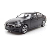2012 BMW 335i Serie 3 (F30) Negro 1:24 Welly 24039