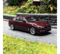 BMW 5er Limousine TM, Rouge - Herpa 430692-005 - HO 1/87