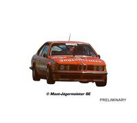 BMW 635 CSI « Jägermeister », H.J.Stuck, n°6" Groupe A, 1984