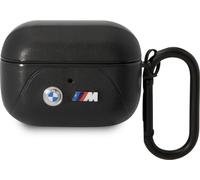 BMW BMAP22PVTK étui pour écouteurs AirPods Pro, noir, cuir noir o