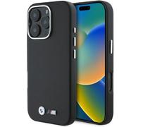 BMW BMHCP16X23PMWK iPhone 16 Pro Max 6.9" schwarz hardcase M Smooth Full Wrapped Metal Schutzhülle