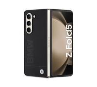 BMW BMHCZFD5SLLBK Coque de Protection Rigide pour Z Fold5 F946 Noir Motif Logo imprimé