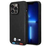 BMW BMHMP14X22PTDK Coque de protection pour iPhone 14 Pro Max 6,7" Noir/noir
