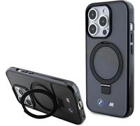 BMW BMHMP15XURSK Apple iPhone 15 Pro Max hardcase Ring Stand M Collection MagSafe noir