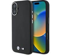 BMW BMHMP16S23PMWK iPhone 16 6.1" schwarz hardcase M Smooth Full Wrapped Metal MagSafe Schutzhülle