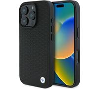 BMW BMHMP16X23RDDK Apple iPhone 16 Pro Max hardcase Sign Leather Diamond Metal Logo MagSafe black