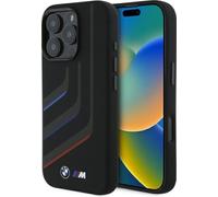 BMW BMHMP16X23SLIK Apple iPhone 16 Pro Max hardcase Silicone Turning Lines MagSafe noir