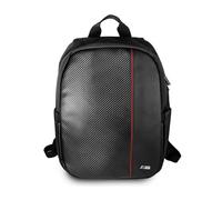 BMW Carbon Red Stripe - Sac à dos pour ordinateur 16"" - Noir