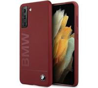 Bmw case Bmhcs21Mslblre S21+ G996 Red/Red Hardcase Silicone Signature Logo