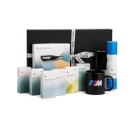 BMW Coffret cadeau d'origine - Kit de démarrage Natural Air + 7 parfums + tasse M + soin du tableau de bord + chiffon d'affichage