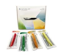 BMW Coffret cadeau pour homme Natural Air Parfum d'intérieur Kit de démarrage Lavablack + 4 parfums supplémentaires