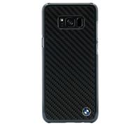 BMW Coque carbone véritable pour Samsung Galaxy S8+, Noir