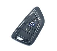 BMW - Coque de protection rigide en plastique ABS avec une haute brillance - Pour clé intelligente à 3-4 boutons - Pour BMW (Noir)