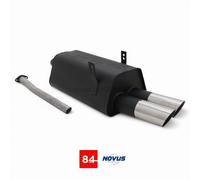 BMW E36 320I/323I Silencieux Sport 2x76Mm MS-DESIGN 6 CYLINDRES