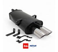 BMW E46 320I/325I/330I Double Sortie Sport Échappement 2x76Mm SR-DESIGN