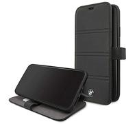BMW Etui Housse Cuir Book Case Cover Noir pour Apple iPhone 11 Pro Max