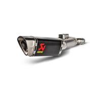 BMW F900XR 2020-2024 Akrapovic Carbone Silencieux Slip-On Kit - Option Baffle