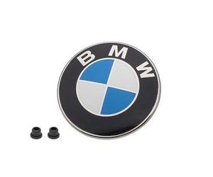 BMW Hood Emblème Logo Badge Cocarde 82 mm Authentique OE 51148132375 + œillets 51141807495