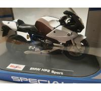 BMW HP2 sport maisto 1/18 blanc/noir