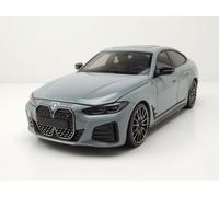 BMW I4 M50 2022 Gris Métallique Modèle Réduit 1:18 Minichamps
