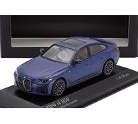 BMW i4 M50 (G82) de 2022 bleue au 1/43 de Minichamps 410024001