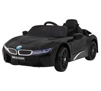 bMW I8 Lift voiture à batterie pour enfants + télécommande pour parents - noir
