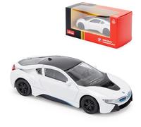 BMW i8 Modèle de Voiture moulé sous Pression à l'échelle 1:43 - Blanc | Édition Collectors détaillée | Produit sous Licence Officielle