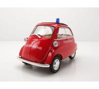 BMW Isetta Pompier Rouge Modèle Réduit 1:18 Welly
